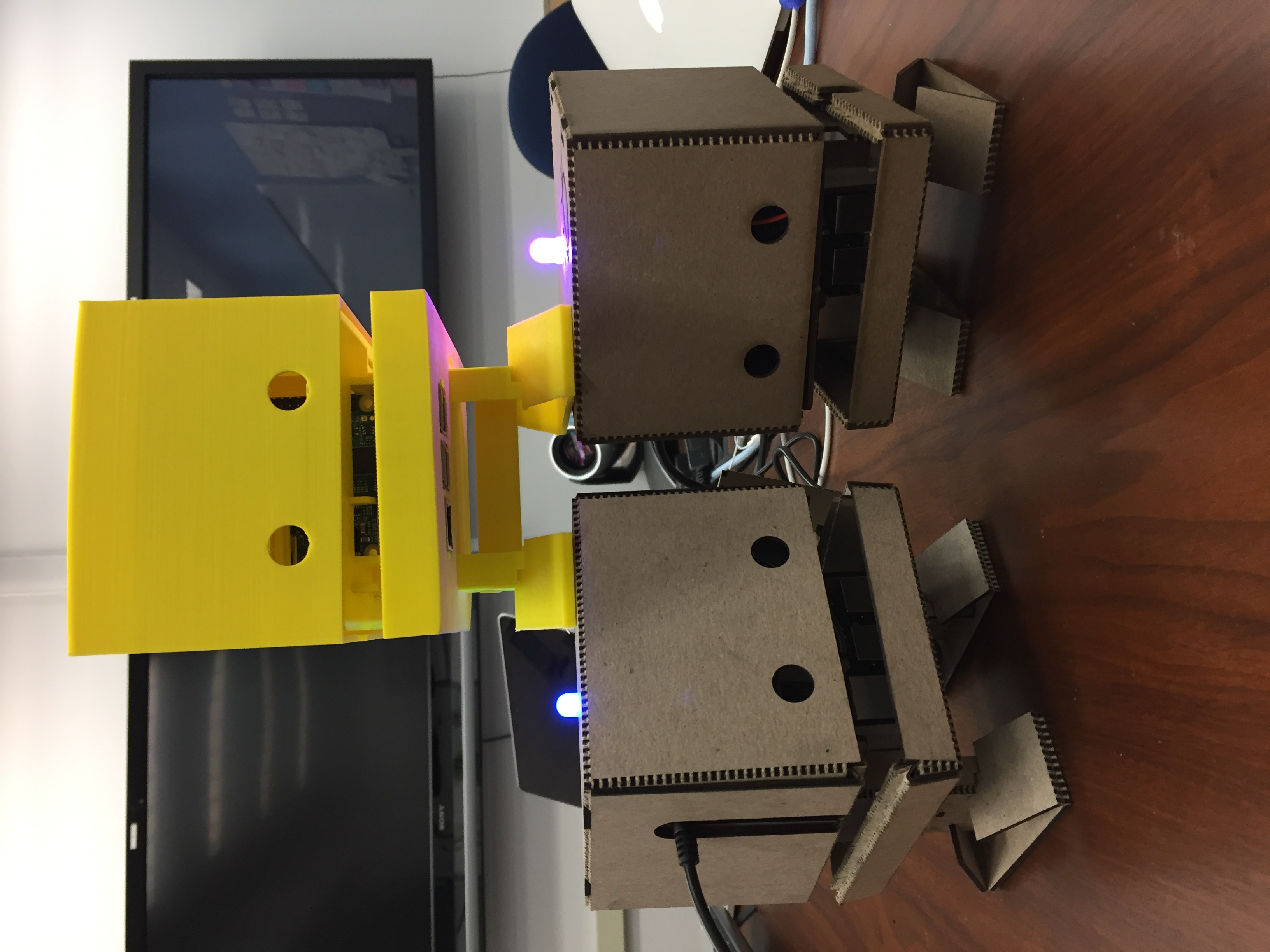 A pyramid of TJBots